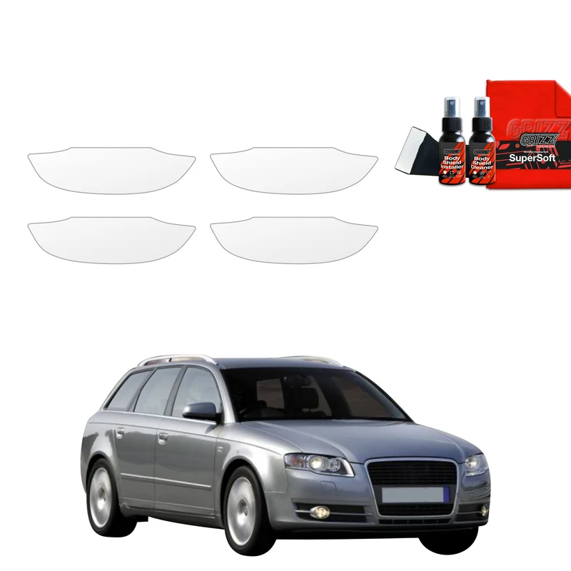 4in1 Schutzfolie Grizz Protector für Türgriffmulden - Audi A4 B7 Avant (2004-2008)
