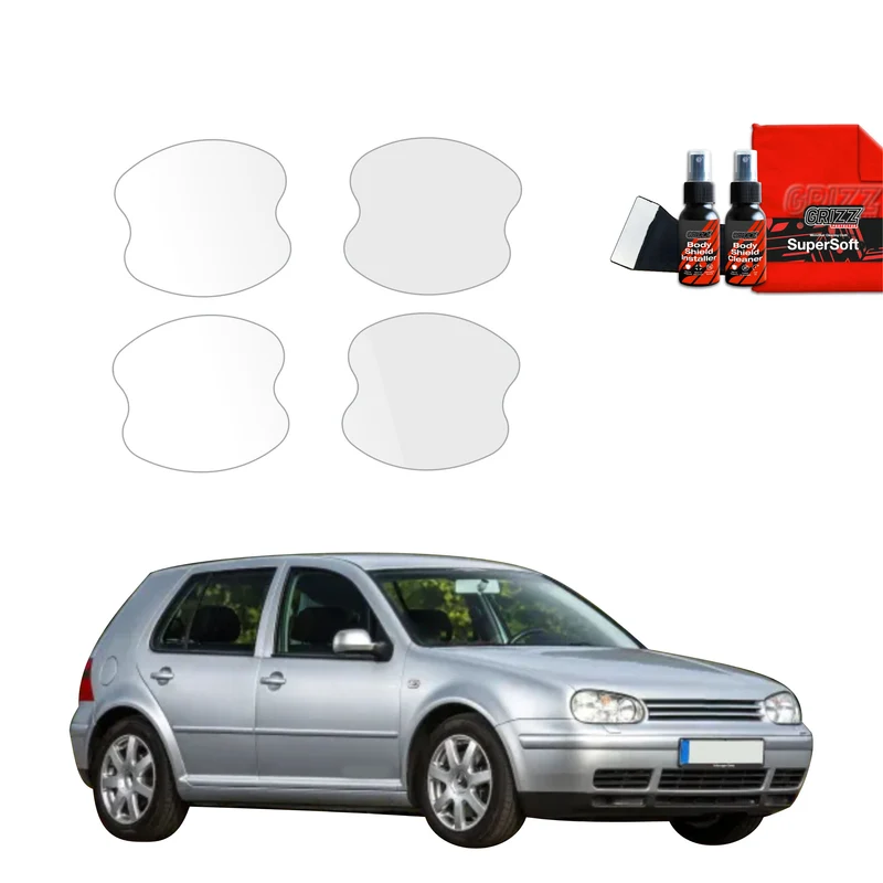 4in1 Schutzfolie Grizz Protector für Türgriffmulden - Volkswagen Golf 4 Hatchback 5D (1997-2003)