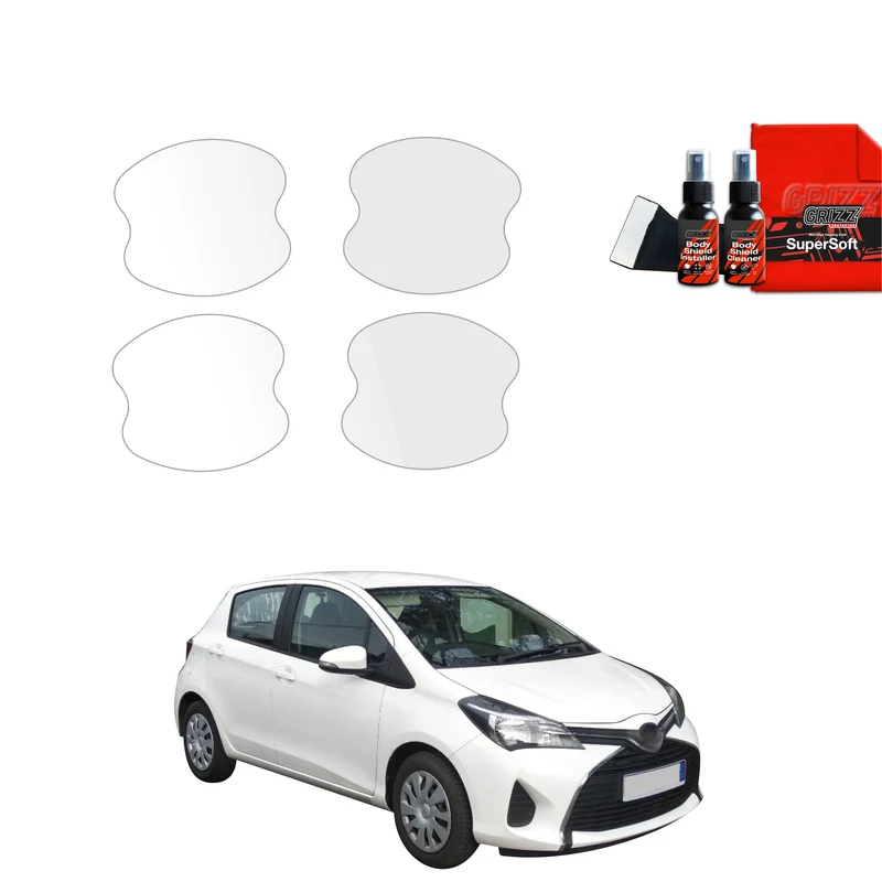 4in1 Schutzfolie Grizz Protector für Türgriffmulden - Toyota Yaris (2011-2016)