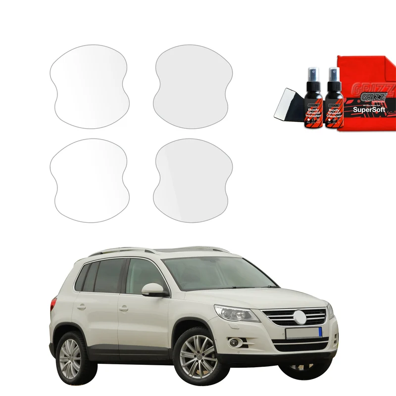 4in1 Schutzfolie Grizz Protector für Türgriffmulden - Volkswagen Tiguan 5D (2007-2011)