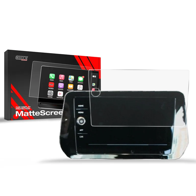 Matte Autodisplayfolie für Volkswagen T-Cross Discover Pro (2024-2025), Grizz Protector