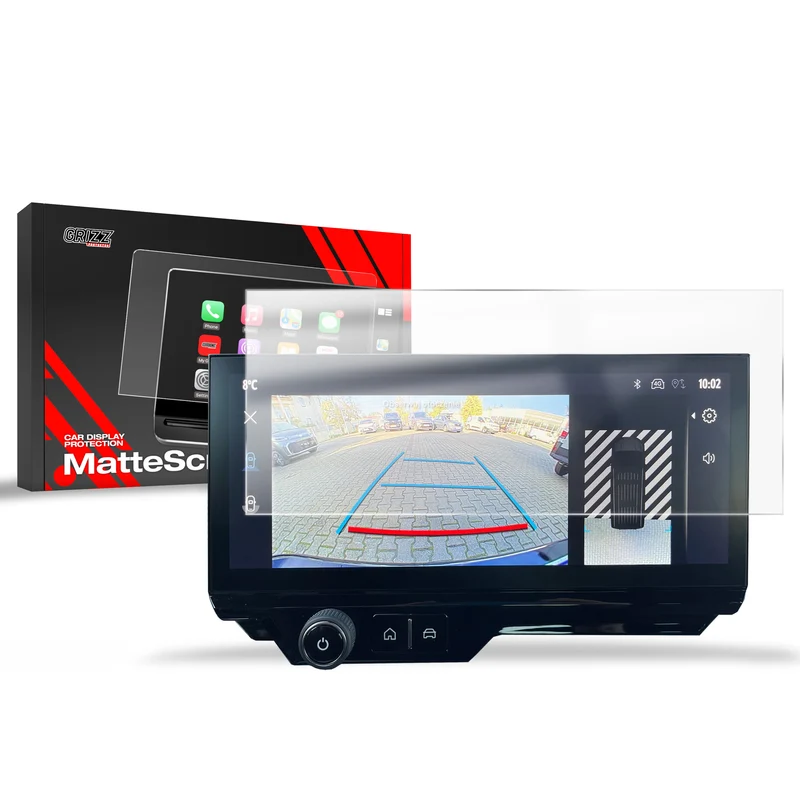 Matte Autodisplayfolie für Peugeot Rifter 10" (2024-2026), Grizz Protector