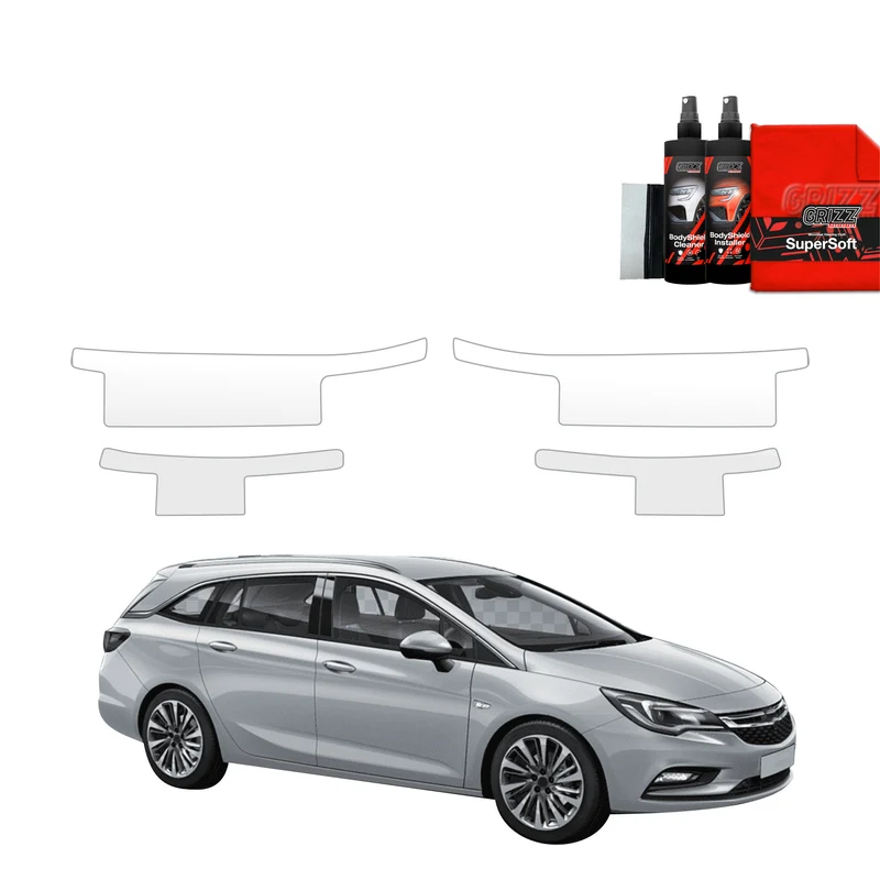 4in1 Schutzfolie Grizz Protector für Schweller - Opel Astra J Kombi 5D (2012-2015)