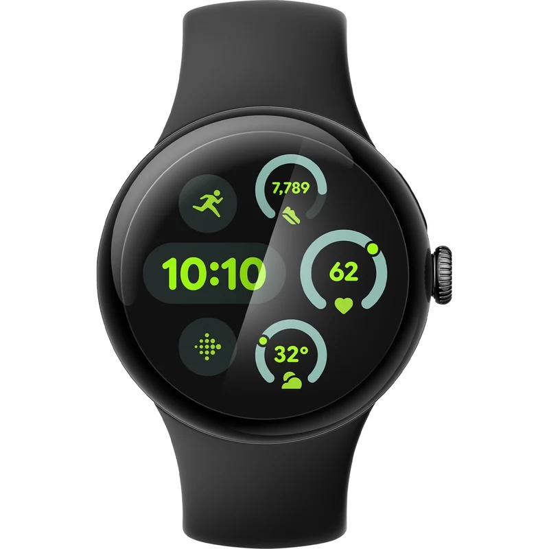 Bildschirmfolie + Applikator für Pixel Watch 5 / 4 / 3 (41 mm), Spigen Elite Shield EZ Fit 2-Pack, Transparent