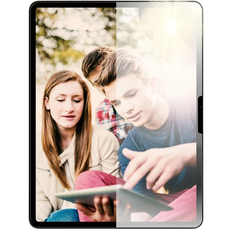 Gehärtetes Glas mit Applikator für iPad Air 13" M4/M3/M2 / Pro 13" 2025 / 2024, PanzerGlass Anti-Reflective Armor FastFit