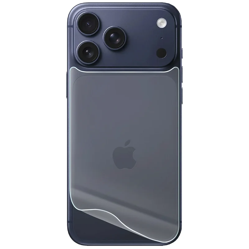 Hydrogel Folie für die Rückseite für iPhone 18 Pro Max / 17 Pro Max, Bizon Film Hydrogel Back, 1 Stück