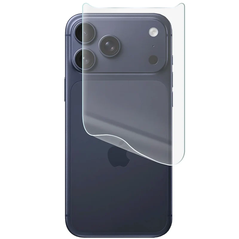 Hydrogel Folie für die Rückseite für iPhone 18 Pro Max / 17 Pro Max, Bizon Film Hydrogel Back, 1 Stück