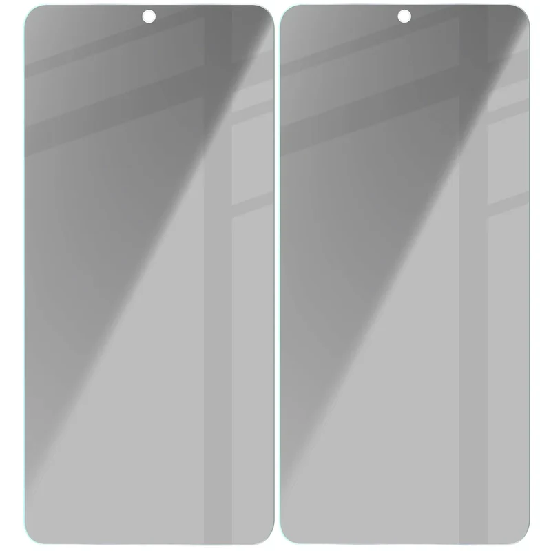 Gehärtetes Glas mit Privatschutzfilter für Galaxy S23, Bizon Glass Clear Shadow Duo, getönt, 2 Stück