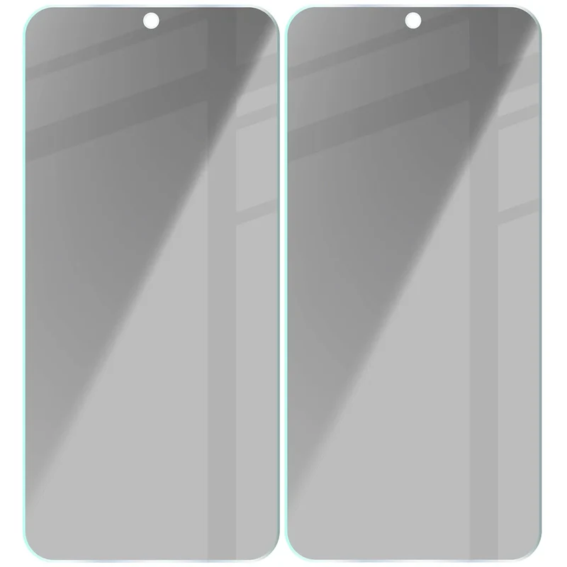 Gehärtetes Glas mit Privatschutzfilter für Galaxy M35 5G / A35 5G / A55 5G, Bizon Glass Clear Shadow Duo, getönt, 2 Stück