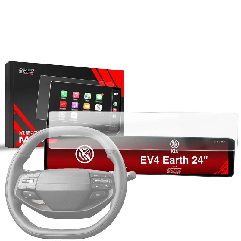 Matte Autodisplayfolie für Kia EV4 Earth 24" (2025-2026), Grizz Protector