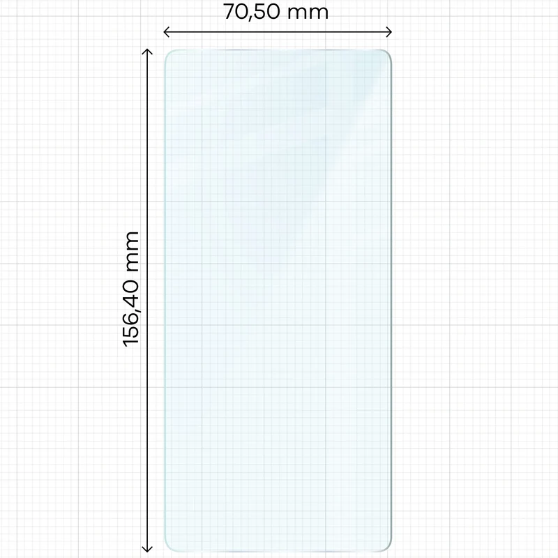 Gehärtetes Glas für Xiaomi POCO F5 / F5 Pro, Bizon Glass Clear Duo, 2 Stück