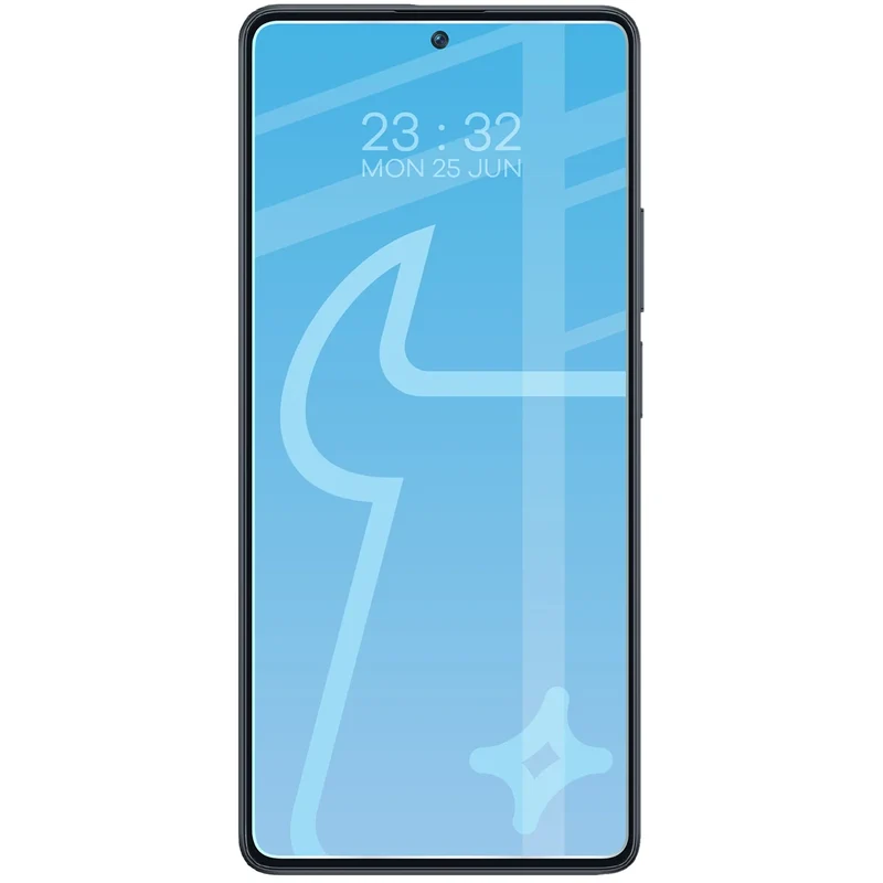 Gehärtetes Glas für Xiaomi POCO F5 / F5 Pro, Bizon Glass Clear Duo, 2 Stück