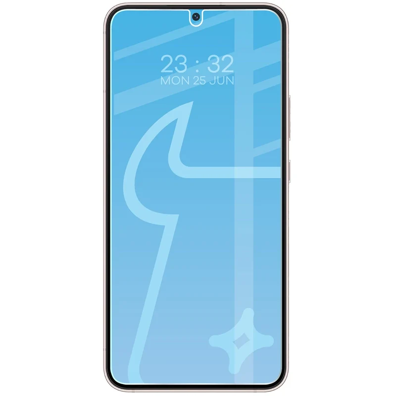 Gehärtetes Glas für Galaxy S22 Plus, Bizon Glass Clear Duo, 2 Stück