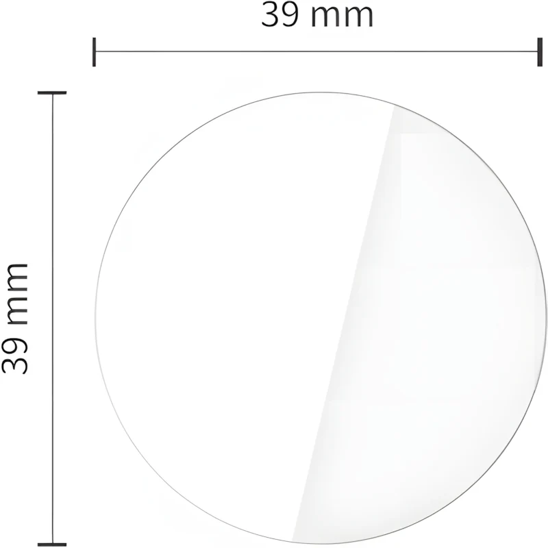 Gehärtetes Glas für Amazfit T-Rex 3 Pro 48 mm, Tech-Protect Glass Fit Plus, 2 Stück