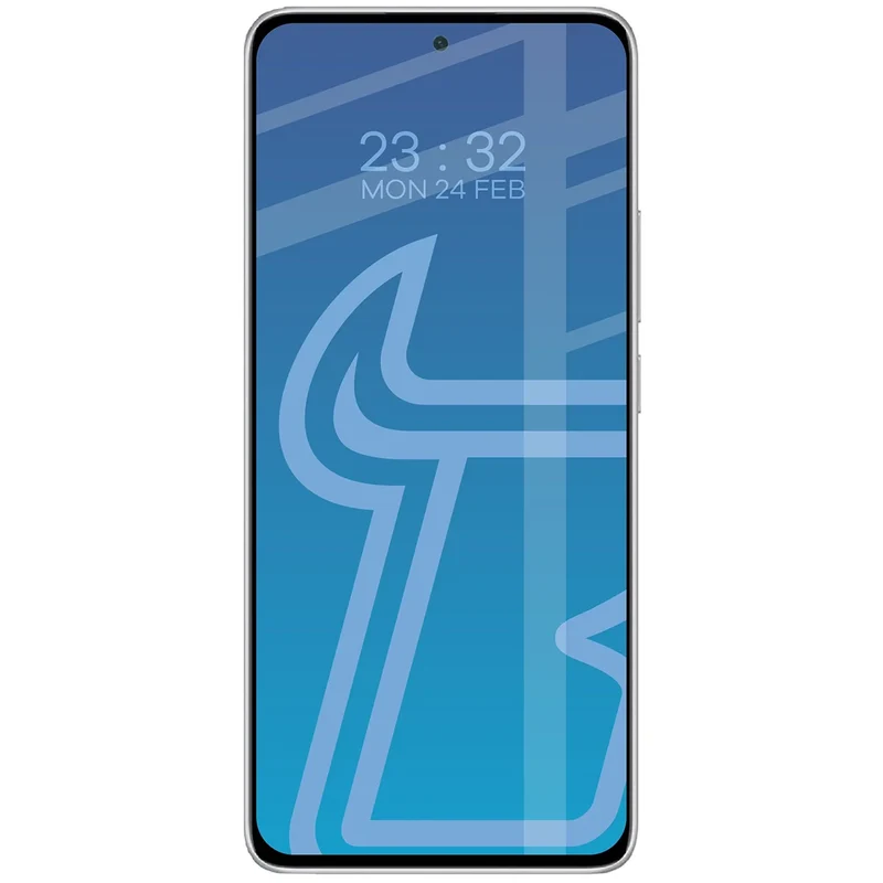 Gehärtetes Glas für Xiaomi Redmi Note 14 4G / 5G / POCO M7 Pro 5G, Bizon Glass Edge Duo, Schwarzer Rahmen, 2 Stück