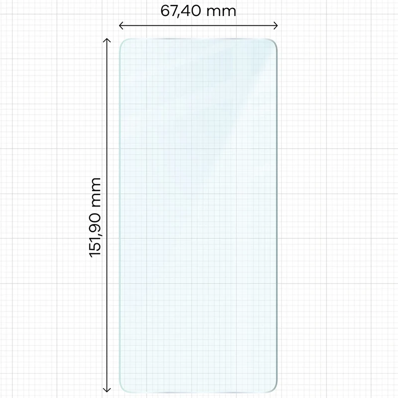 Gehärtetes Glas für Galaxy A53 5G, Bizon Glass Clear Duo, 2 Stück