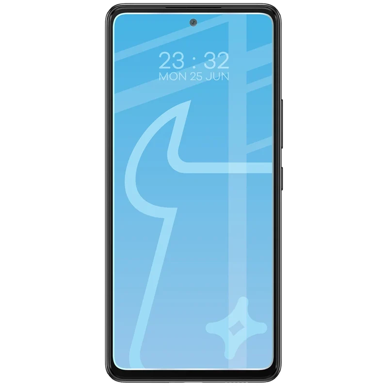 Gehärtetes Glas für Galaxy A53 5G, Bizon Glass Clear Duo, 2 Stück