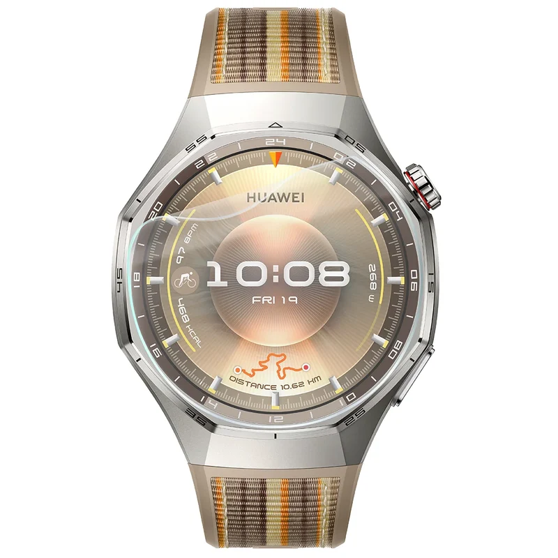 Hydrogel Folie für den Bildschirm für Huawei Watch GT6 Pro 46 mm, Bizon Watch Film Hydrogel Duo, 2 Stück