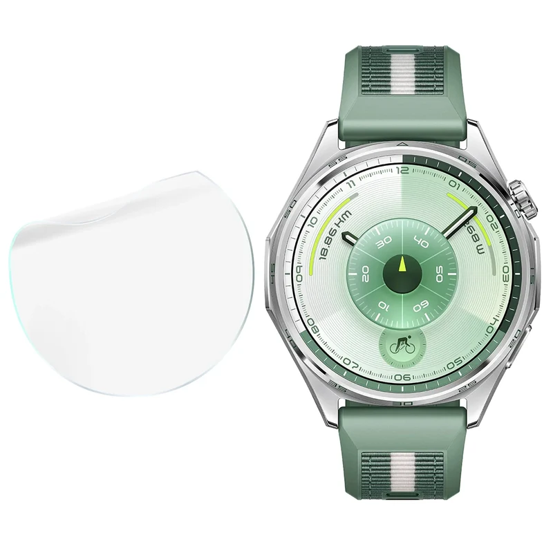 Hydrogel Folie für den Bildschirm für Huawei Watch GT6 46 mm, Bizon Watch Film Hydrogel Duo, 2 Stück