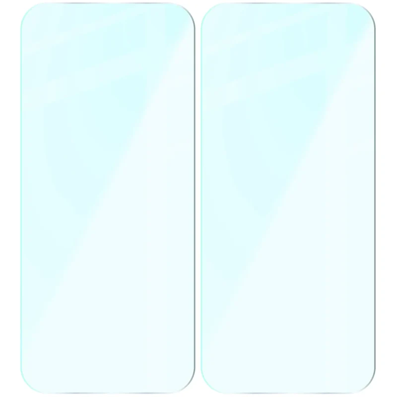 Gehärtetes Glas für iPhone Air, Bizon Glass Clear Duo, 2 Stück