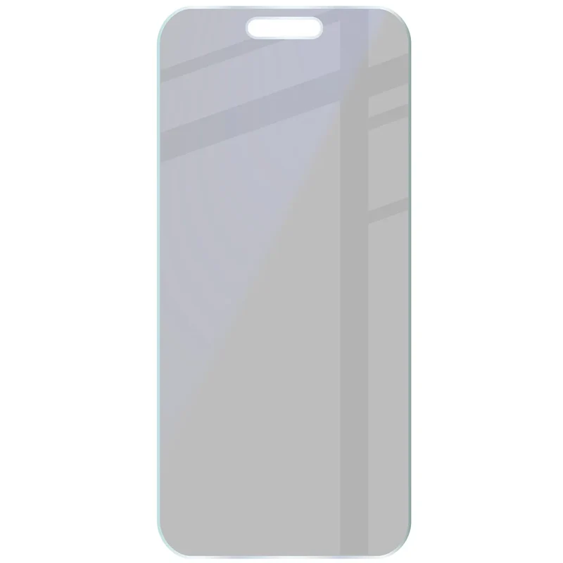 Hybridglas mit Privatschutzfilter für iPhone 17, Bizon Hybrid Shadow, Matt