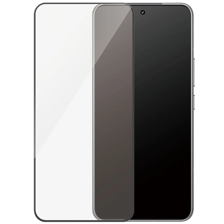 Hartglas für Xiaomi 15T / 15T Pro, PanzerGlass Ultra-Wide Fit, schwarzem Rahmen