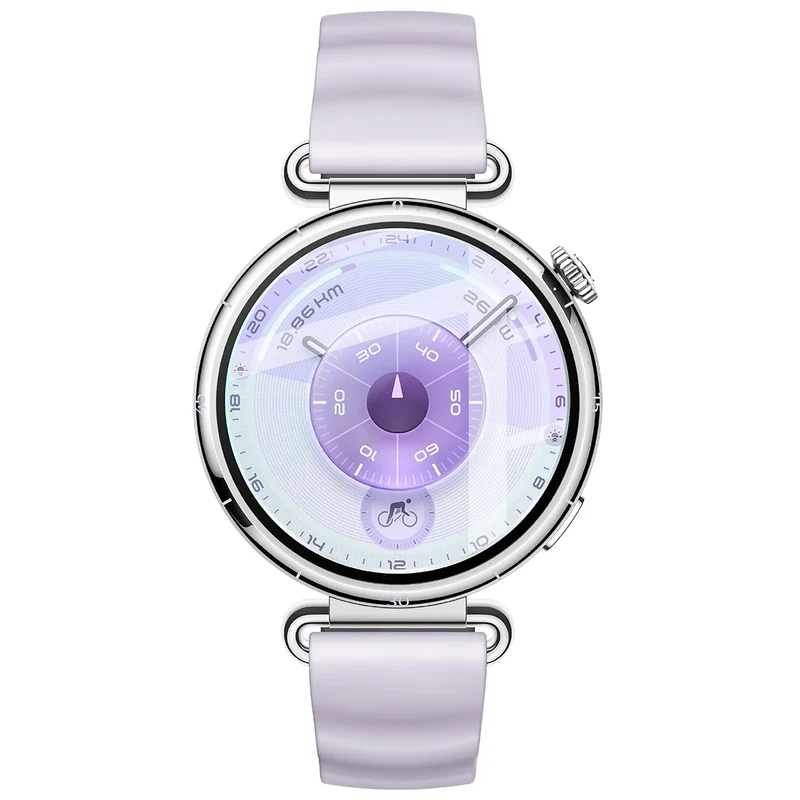 Gehärtetes Glas für Huawei Watch GT6 41 mm, Bizon Glass Watch Clear, Transparent