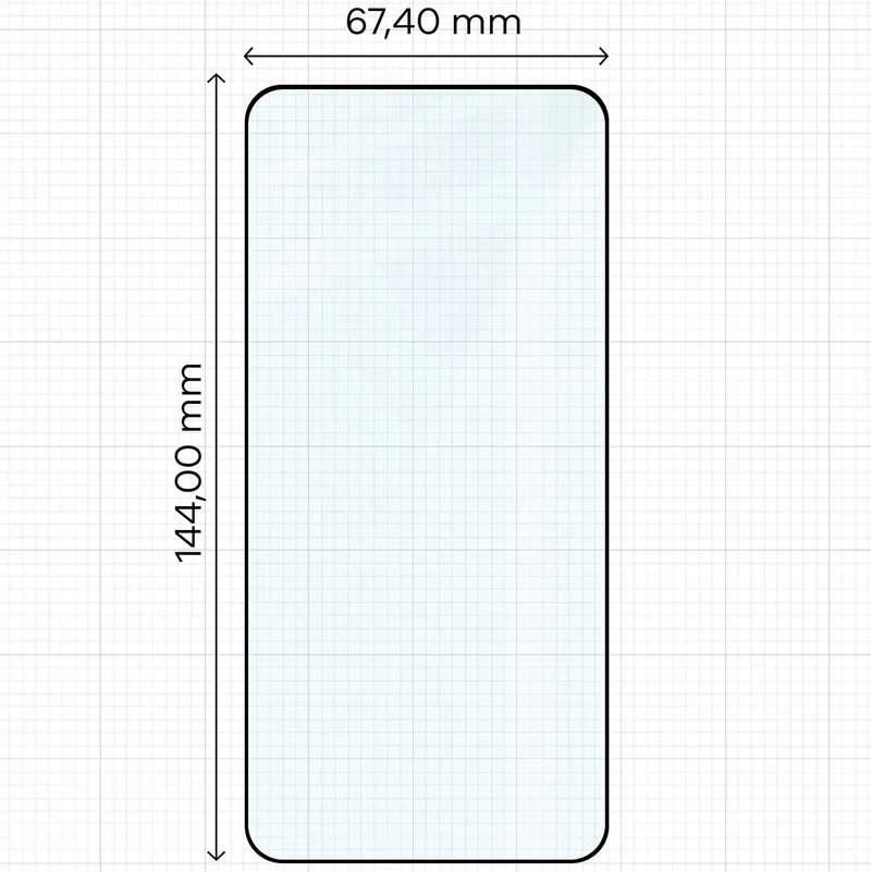Gehärtetes Glas für Galaxy S25 / S24, Bizon Glass Edge Duo, Schwarzer Rahmen, 2 Stück