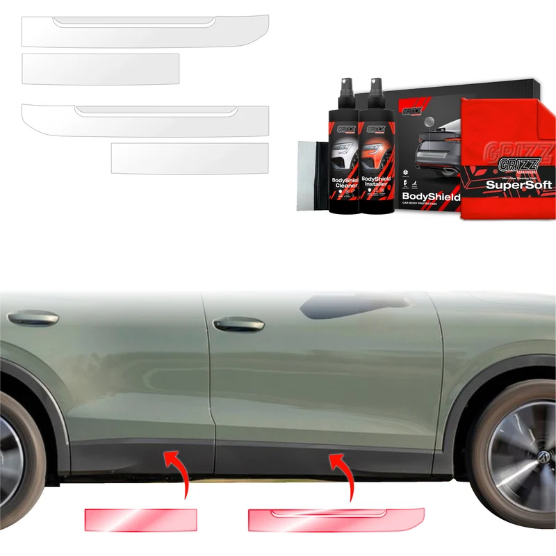 4in1 Schutzfolie Grizz Protector für Schweller - Volkswagen VW Tiguan 3 (2024-2026)