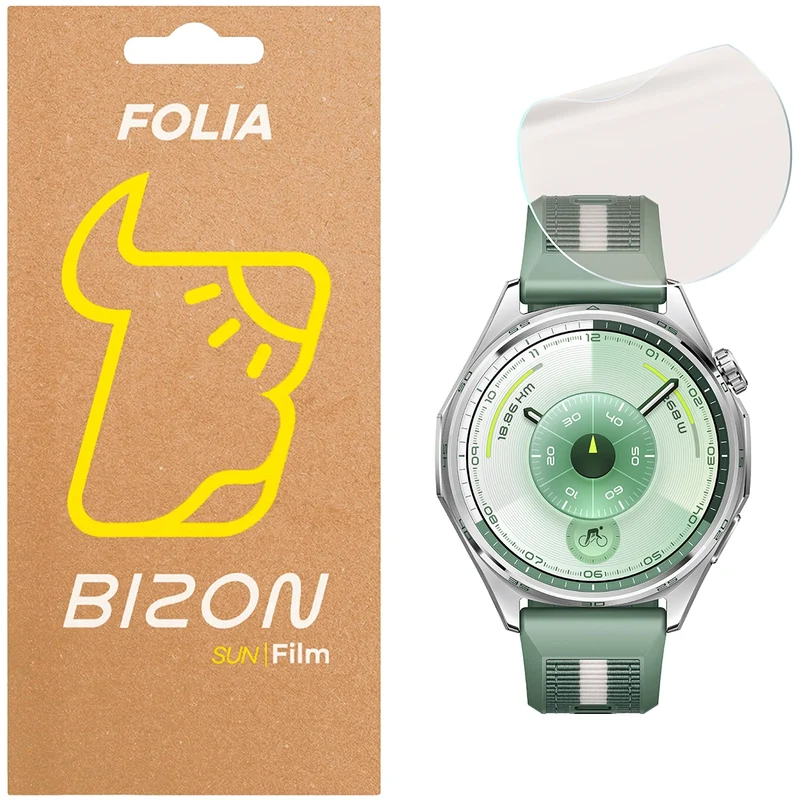Matte Folie für Huawei Watch GT6 46 mm, Bizon Watch Film Sun