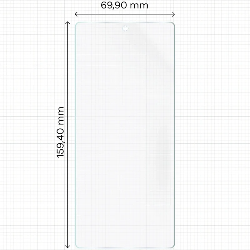 Matte Folie für Infinix Note 50 Pro 4G, Bizon Film Sun, 1 Stück