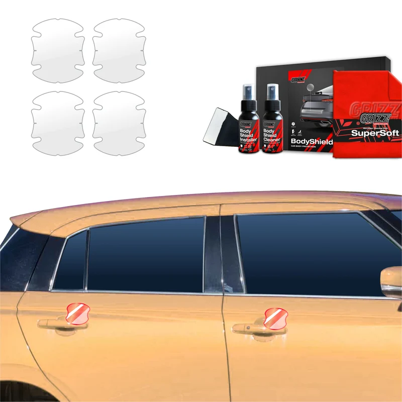 4in1 Schutzfolie Grizz Protector für Türgriffmulden - Suzuki Swift (2024-2026)