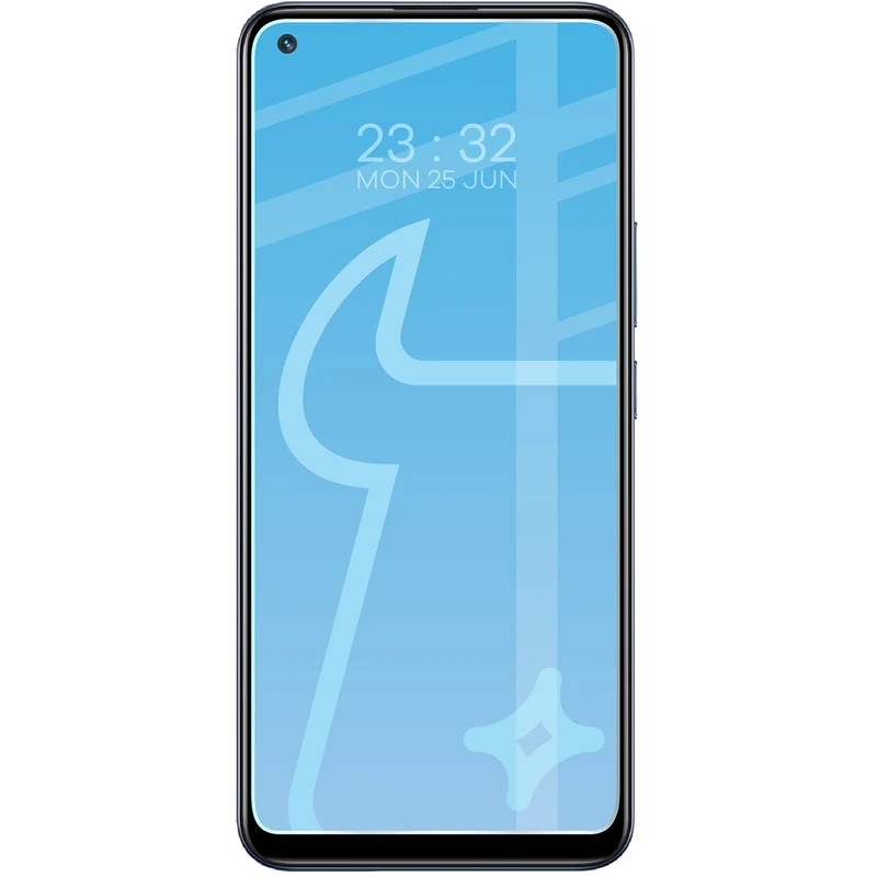 Gehärtetes Glas für Oppo Reno 4 Lite / Oppo Reno 5 / Oppo Find X3 Lite / Realme 8 / Realme 8 Pro, Bizon Glass Clear Duo, 2 Stück