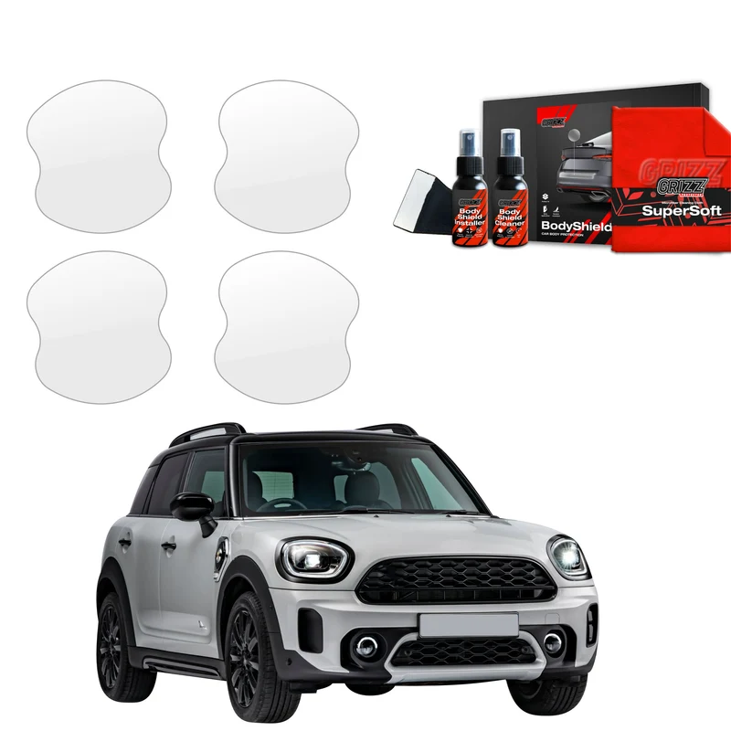 4in1 Schutzfolie Grizz Protector für Türgriffmulden - Mini Countryman (2023-2026)