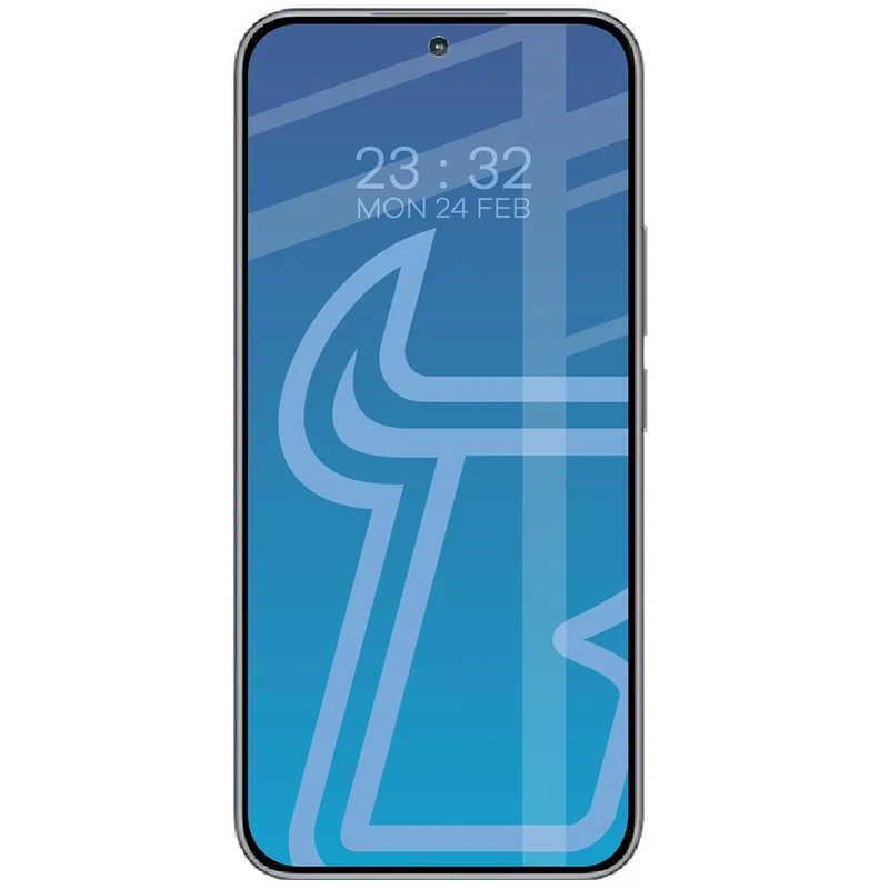 Gehärtetes Glas für Honor 400, Bizon Glass Edge Duo, Schwarzer Rahmen, 2 Stück