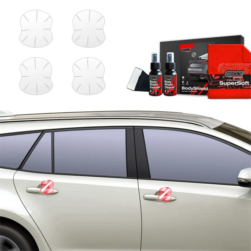 4in1 Schutzfolie Grizz Protector für Türgriffmulden - Suzuki Swace Facelift (2023-2026)