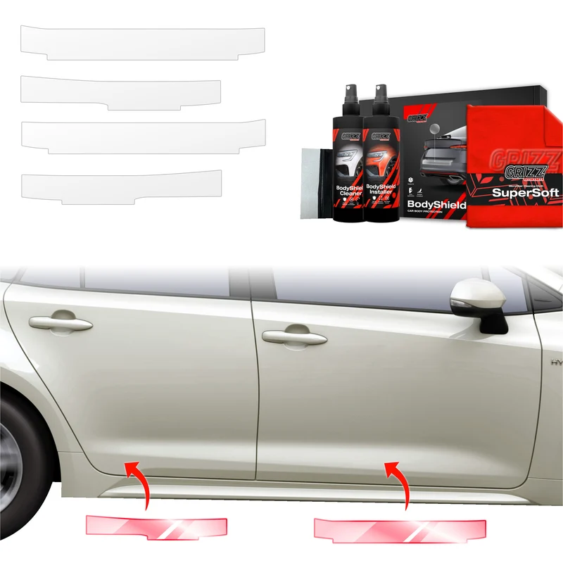 4in1 Schutzfolie Grizz Protector für Schweller - Suzuki Swace Facelift (2023-2026)