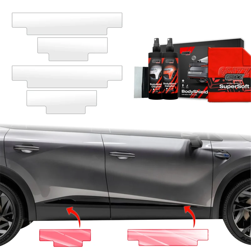4in1 Schutzfolie Grizz Protector für alle Schweller - Renault Captur (2024-2026)