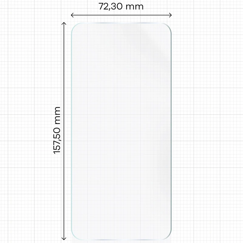 Hydrogel Folie für den Bildschirm für Oppo Find X8 Pro, Bizon Film Hydrogel Front, 1 Stück