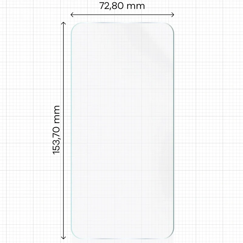 Hydrogel Folie für den Bildschirm für Motorola Edge 40, Bizon Film Hydrogel Front, 1 Stück