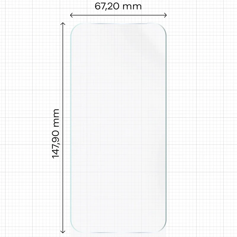 Hydrogel Folie für den Bildschirm für Google Pixel 8a, Bizon Film Hydrogel Front, 1 Stück