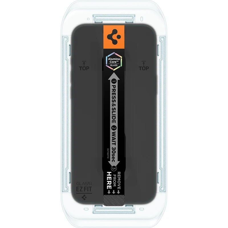 Glas + Applikator für iPhone 18 Pro Max / 17 Pro Max / 16 Pro Max, Spigen Glas.tR EZ Fit 2-Pack (AC)