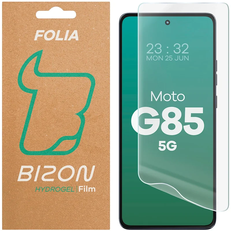 Hydrogel Folie für den Bildschirm für Motorola Moto G85 5G, Bizon Film Hydrogel Front, 1 Stück