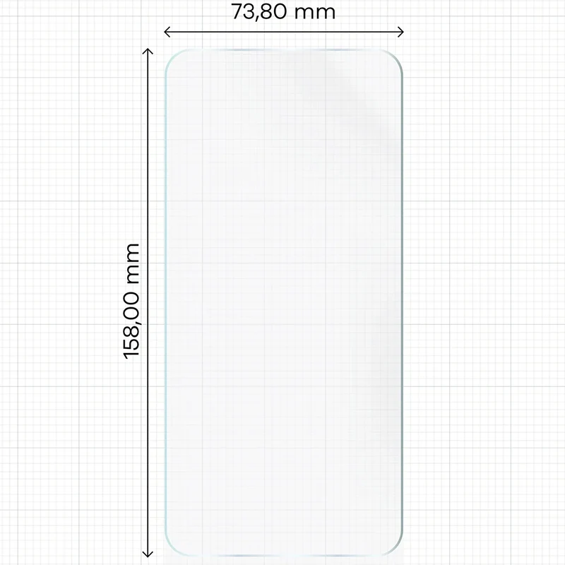 Hydrogel Folie für den Bildschirm für Honor 200 Pro, Bizon Film Hydrogel Front, 1 Stück