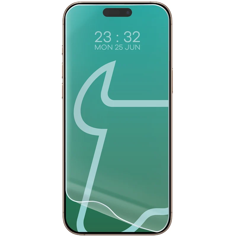 Hydrogel Folie für den Bildschirm für iPhone 18 Pro Max/17 Pro Max/16 Pro Max, Bizon Film Hydrogel Front, 1 Stück