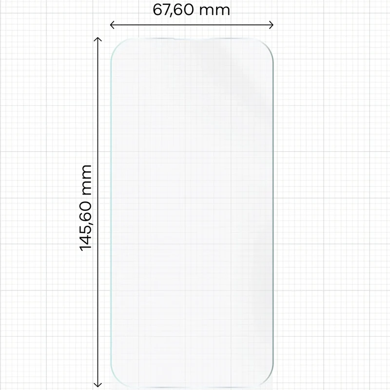 Hydrogel Folie für den Bildschirm für iPhone 18 Pro / 17 Pro / 17 / 16 Pro, Bizon Film Hydrogel Front, 1 Stück