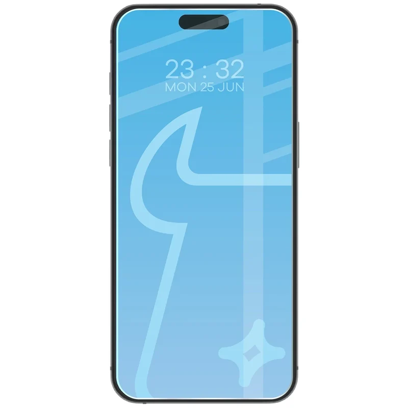 Gehärtetes Glas - 3 Stück + Kameraschutz für iPhone 17 Pro Max, Bizon Glass Clear Pack