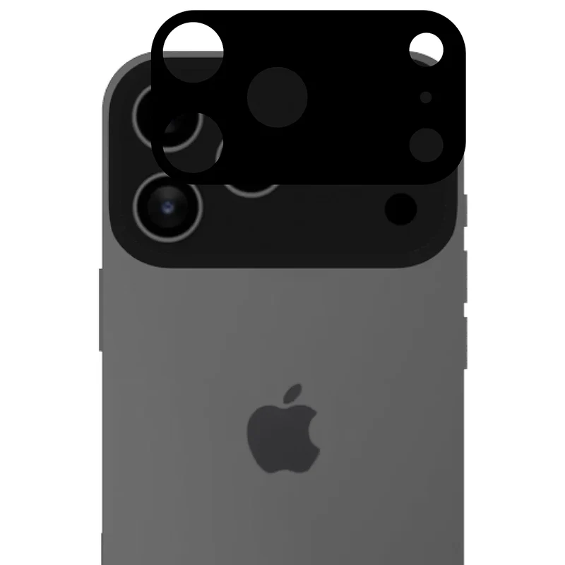 Gehärtetes Glas - 3 Stück + Kameraschutz für iPhone 17 Pro Max, Bizon Glass Clear Pack