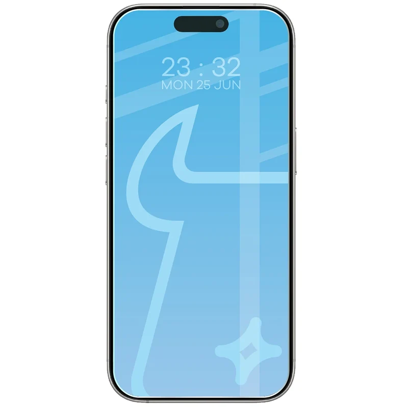 Gehärtetes Glas - 3 Stück + Kameraschutz für iPhone 17 Pro, Bizon Glass Clear Pack