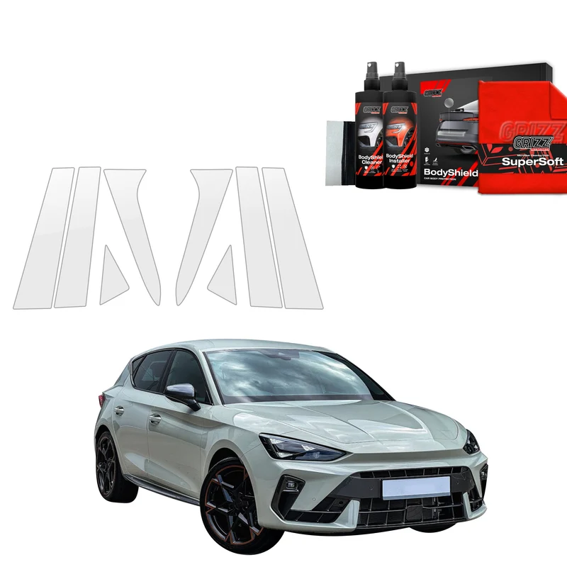 8in1 Schutzfolie Grizz Protector für B-C-Säule - Cupra Leon Hatchback (2024-2026)
